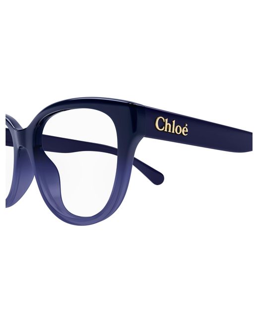 Chloé Black Ch0243O 004 Optical Frames Acetate Transparent Cat Eye