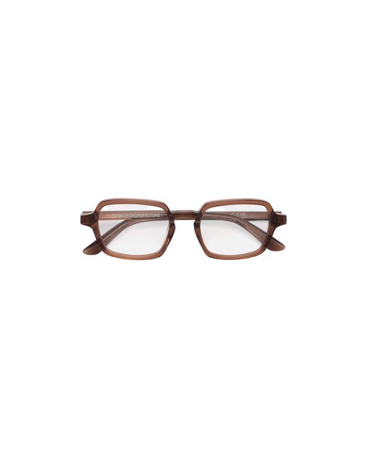 Retrosuperfuture Black Lcn Numero 141 Marrone Optical Frames Acetate Squared