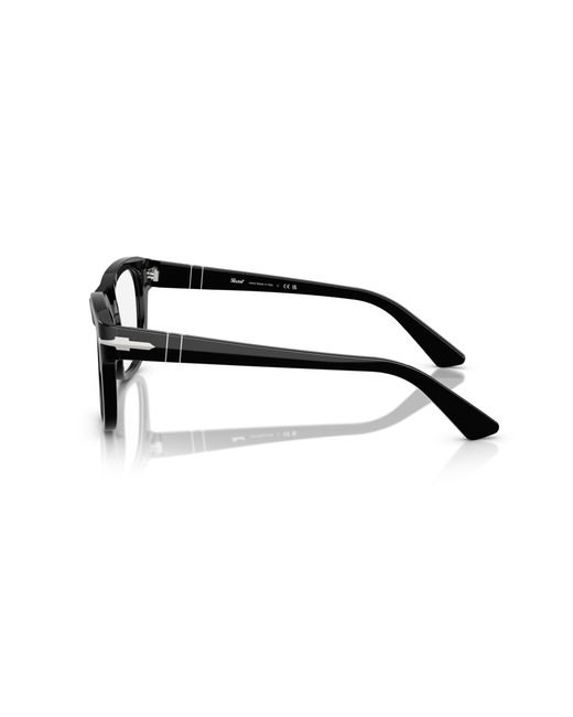 Persol Black Po3372V 95 Optical Frames Acetate Squared Normal