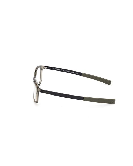 Timberland Black Tb50079 096 Optical Frames Injected Squared Normal for men