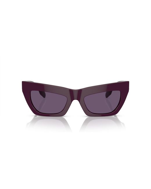 Burberry Black Be4405 34001A Sunglasses Acetate Cat Eye Normal