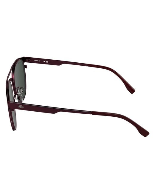 Lacoste Black L275S 601 Sunglasses Metal Round Normal