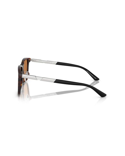 Emporio Armani Black Ea4241D 502673 Sunglasses Acetate Squared Normal for men