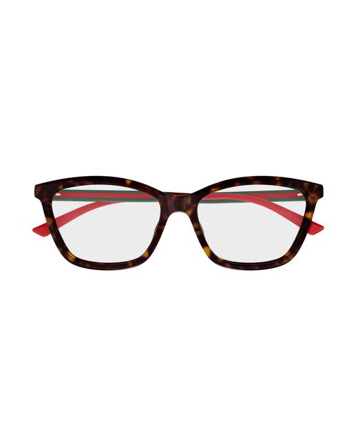 Gucci Black Gg1989O 002 Optical Frames Acetate Transparent Cat Eye