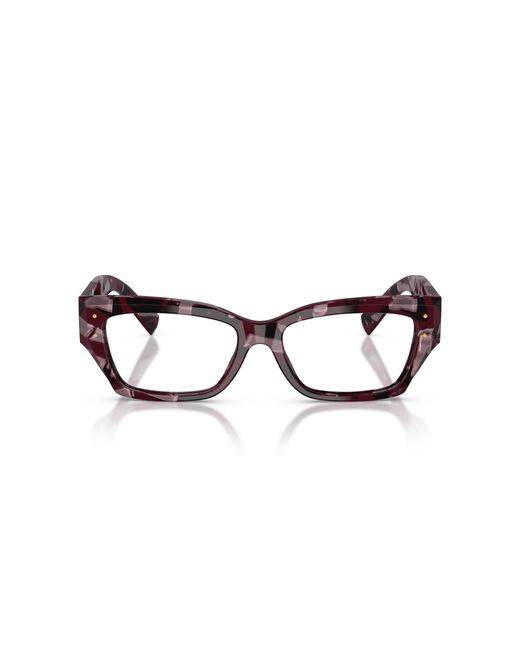 Dolce & Gabbana Black Dg3387 3464 Optical Frames Acetate Squared Normal