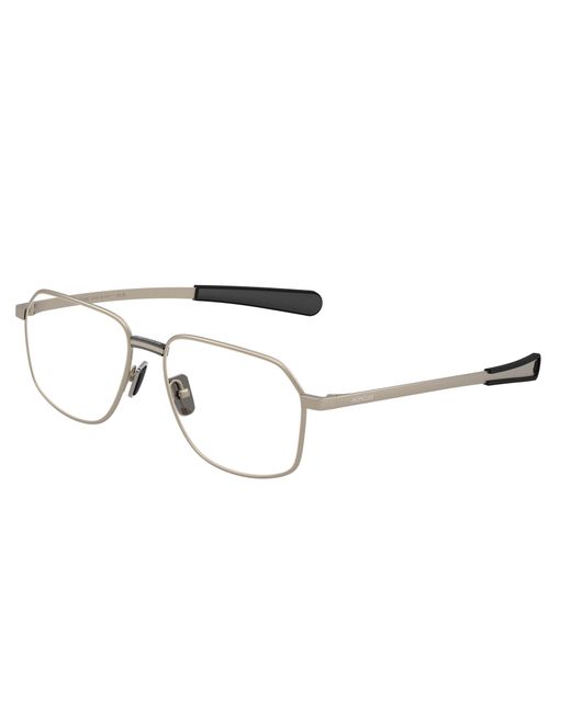 Moncler Black Me1010 1003 Optical Frames Metal Transparent Squared Normal