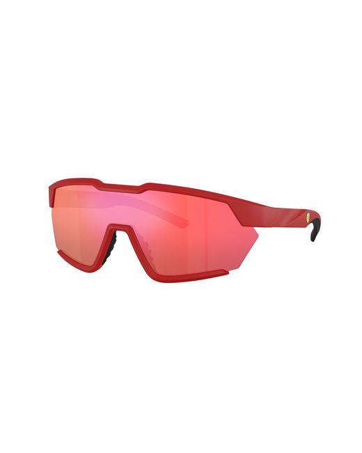 FERRARI SCUDERIA Red Fz6018U 514/6Q Sunglasses Injected Geometric Normal for men