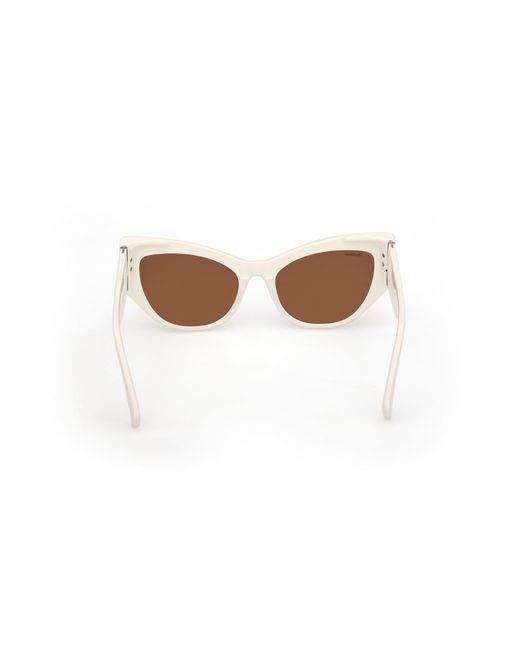 Max Mara Black Mm0192 25E Sunglasses Acetate Cat Eye Normal