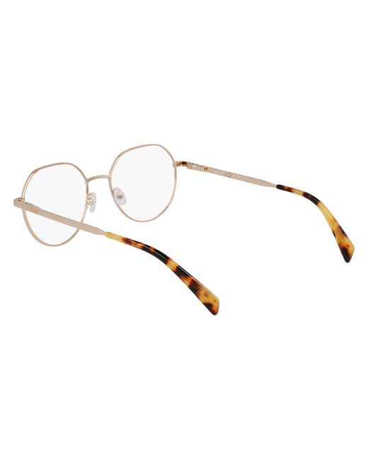 Liu Jo Black Lj2175 722 Optical Frames Metal Geometric Normal