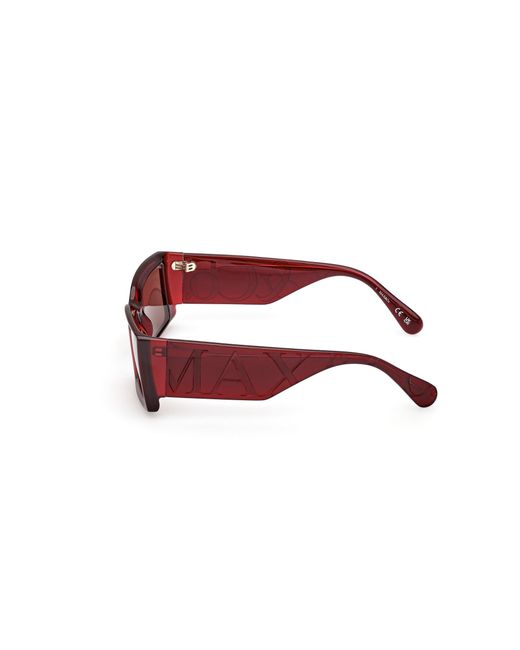 MAX&Co. Mo0130 66E Sunglasses Injected Squared Normal