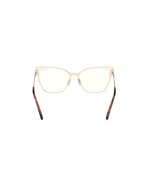Tom Ford Black Ft6051-B 028 Optical Frames Metal Butterfly Normal