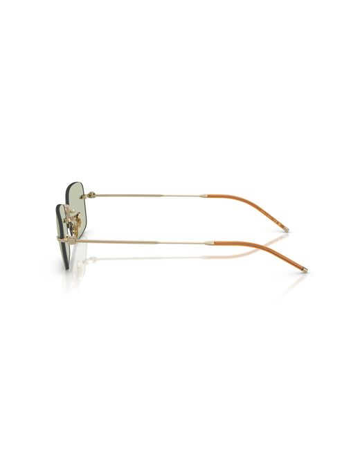 Oliver Peoples Black Ov1359T Tk-10 5035 Optical Frames Titanium Squared Normal
