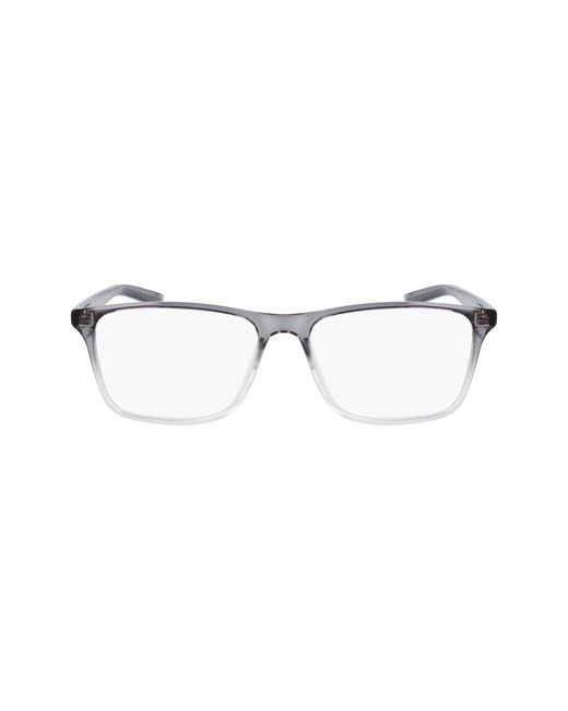 Nike Black 7125 035 Optical Frames Plastic Squared Normal Photochromatic
