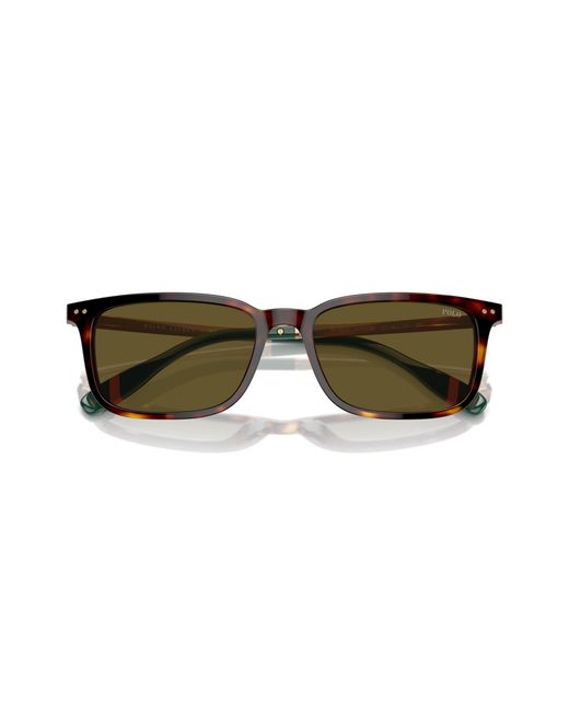 Polo Ralph Lauren Black Ph4212 613773 Sunglasses Acetate Squared Normal for men