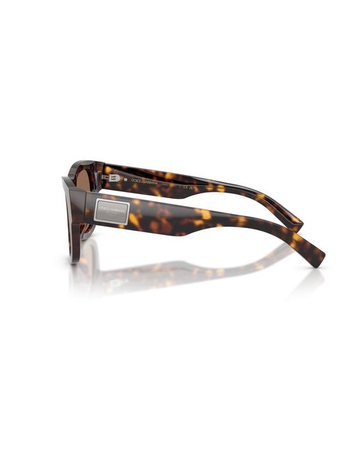 Dolce & Gabbana Black Dg4509 502/73 Sunglasses Acetate Squared Normal for men