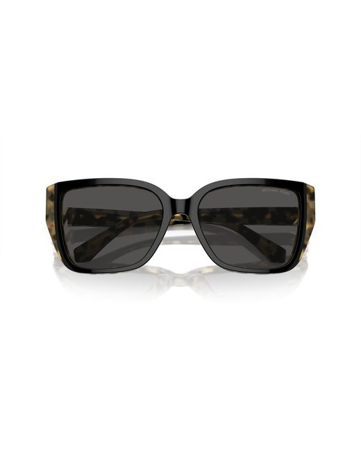 Michael Kors Black Mk2199 Acadia 395087 Sunglasses Acetate Squared Normal