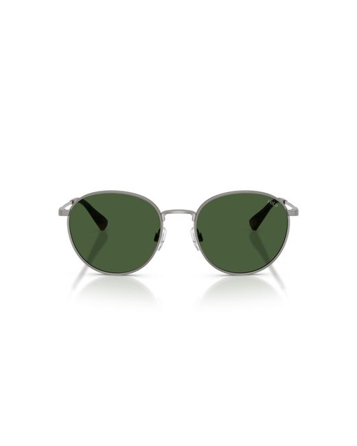 Polo Ralph Lauren Green Ph3163 926671 Sunglasses Metal Pantos Normal for men