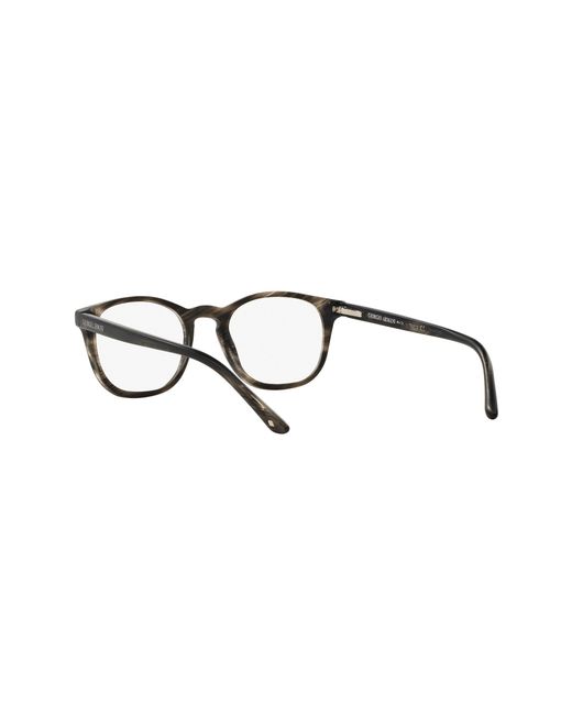 Giorgio Armani Black Ar7074 5403 Optical Frames Acetate Pantos Normal for men