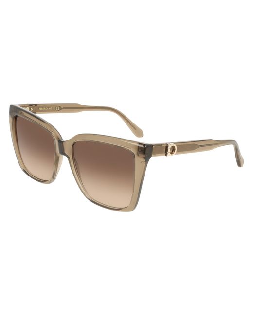 Ferragamo Black Sf2085Se 232 Sunglasses Acetate Squared Normal