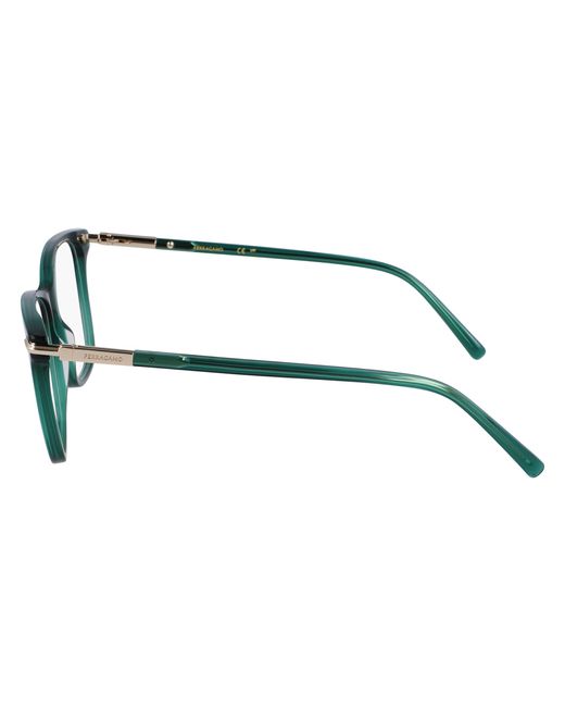 Ferragamo Black Sf3013 317 Optical Frames Acetate Squared Normal