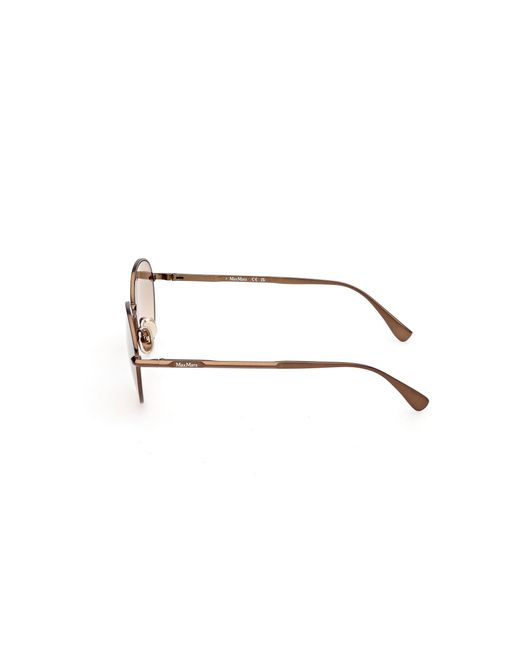 Max Mara Black Mm0200 38L Sunglasses Metal Round Normal