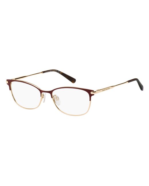 Tommy Hilfiger Black Th 1958 E28 Optical Frames Steel Squared