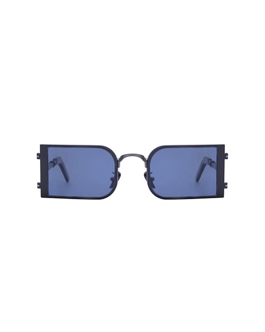 Amen Blue Reverse A23S07 Outlet Sunglasses Metal Squared