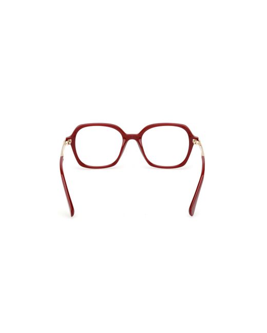 MAX&Co. Black Mo5190 066 Optical Frames Injected Geometric Normal