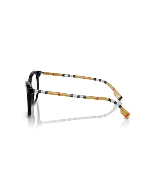 Burberry Black Be2390 3853 Optical Frames Acetate Transparent Squared Normal