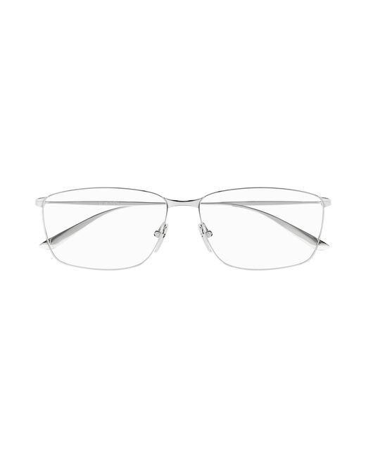Balenciaga Black Bb0415O 002 Optical Frames Acetate Transparent Squared for men