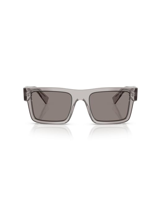 Prada Black Pr 19Ws 10J80Q Sunglasses Acetate Squared Normal for men