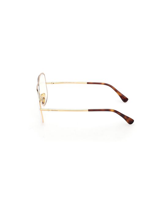 Max Mara Black Mm5222-B 030 Optical Frames Metal Pilot Normal