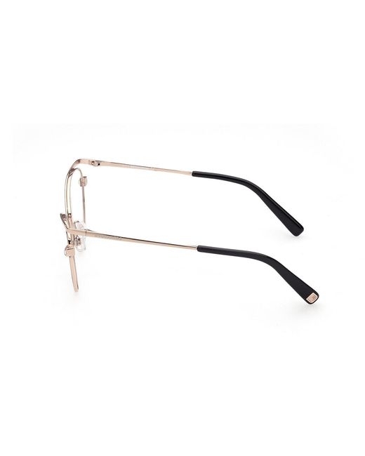 DSquared² Black Dq5333 028 Optical Frames Outlet Metal Cat Eye