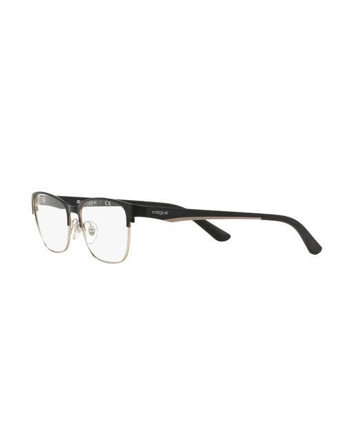 Vogue Eyewear Black Vo3940 352S Optical Frames Metal Squared Normal