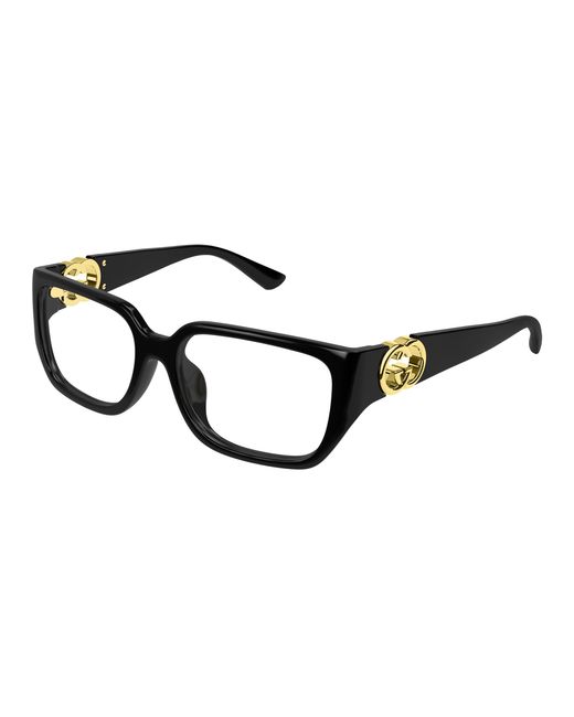 Gucci Black Gg1694Oa 001 Optical Frames Injected Transparent Squared