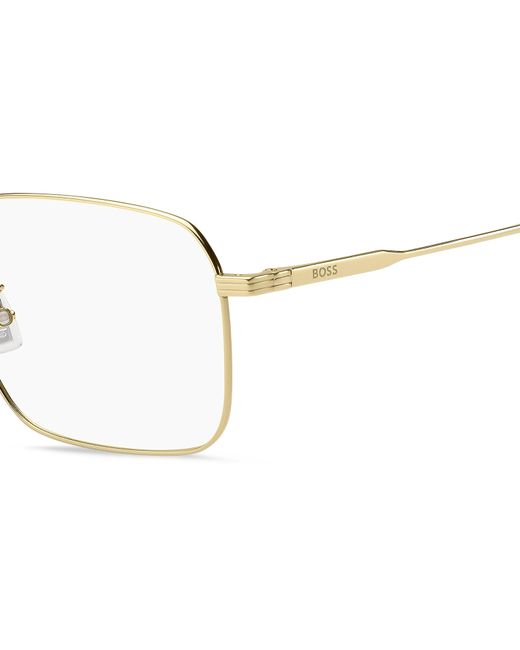 Boss Black Boss 1772/G J5G Optical Frames Titanium Squared Normal for men
