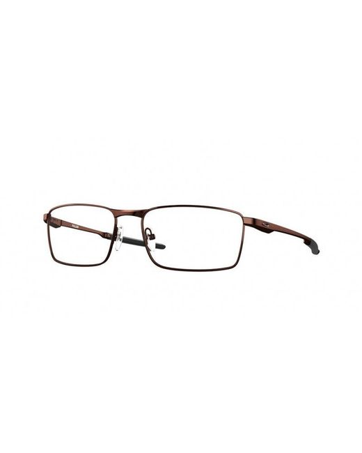 Oakley Black Ox3227 Fuller 322708 Optical Frames Metal Squared for men