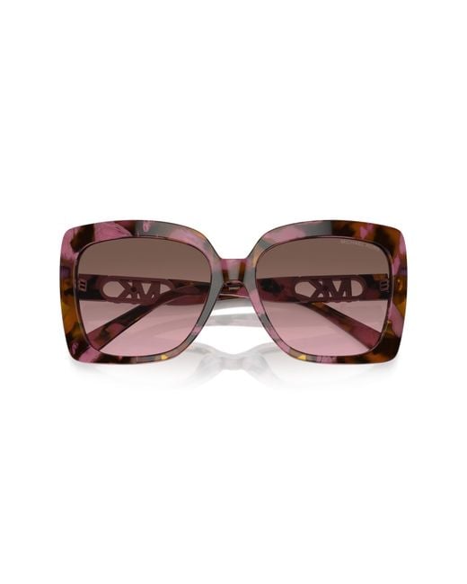 Michael Kors Black Mk2213 Nice 39989T Sunglasses Acetate Squared Normal Shaded