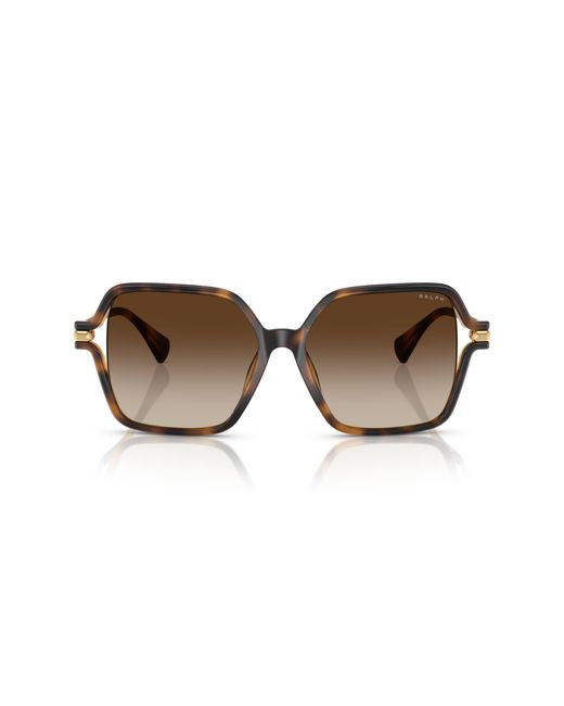 Ralph Lauren Black Ra5319U 500313 Sunglasses Injected Squared Normal Shaded
