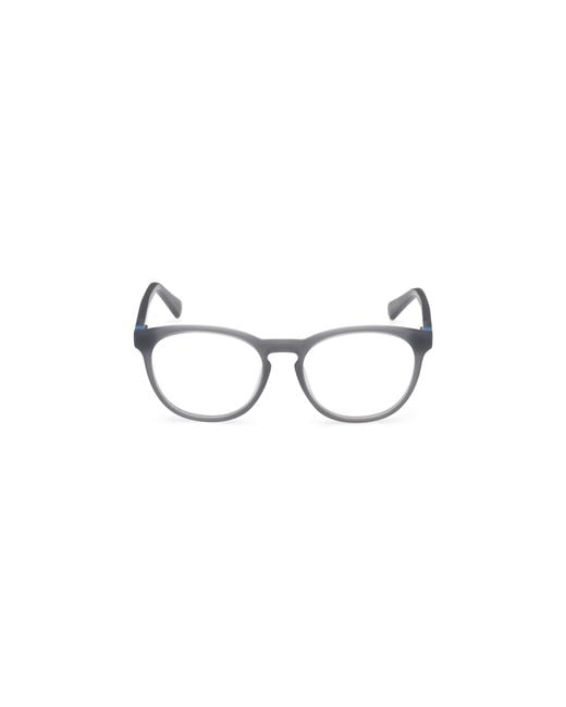 Timberland Black Tb50062 020 Optical Frames Injected Round Normal
