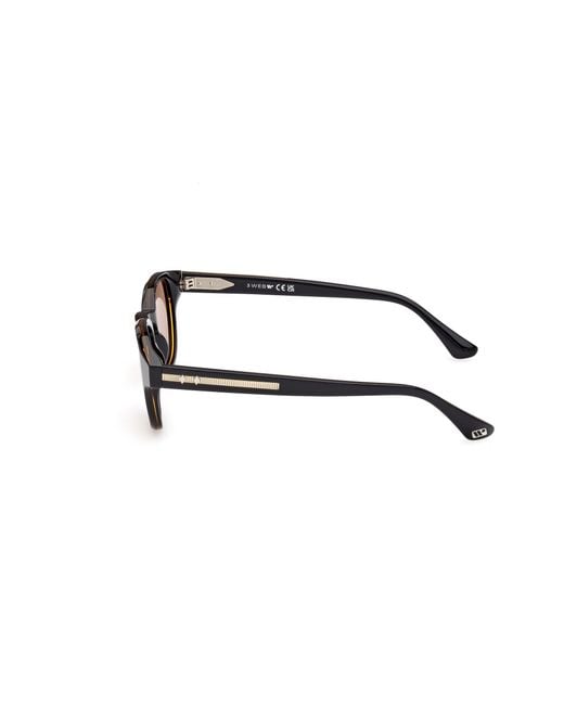 Web Black We0361 05J Sunglasses Acetate Round Normal for men