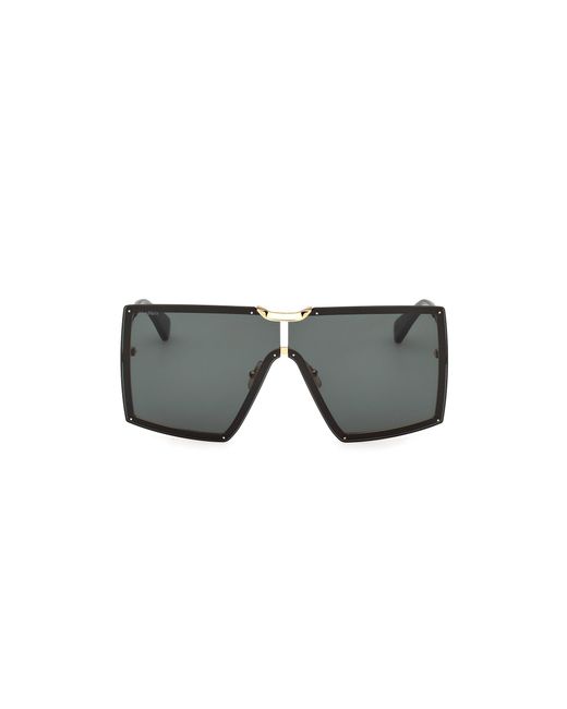 Max Mara Black Mm0117 Miller 30N Sunglasses Metal Mask Normal