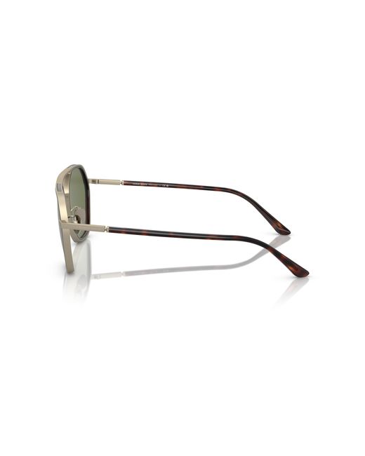 Giorgio Armani Black Ar6145 30022A Sunglasses Metal Pillow Normal for men