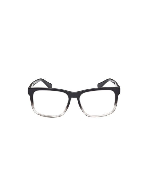 Timberland Black Tb50073 020 Optical Frames Acetate Squared Normal for men