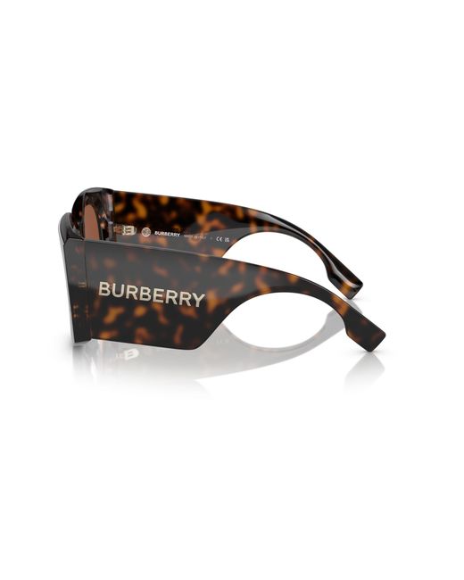 Burberry Black Be4388U Madeline 300213 Sunglasses Acetate Geometric Normal Shaded