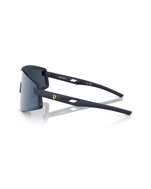 FERRARI SCUDERIA Black Fz6009U 509/55 Sunglasses Injected Geometric Normal for men