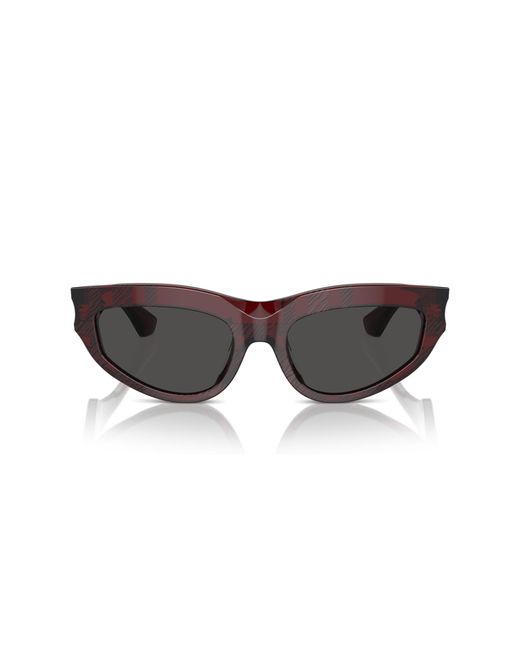 Burberry Black Be4425U 411587 Sunglasses Acetate Cat Eye Normal