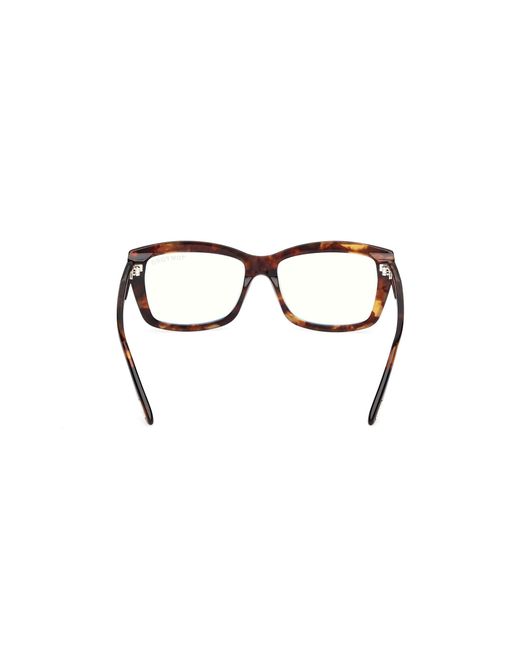 Tom Ford Black Ft6065-B 055 Optical Frames Acetate Squared Normal