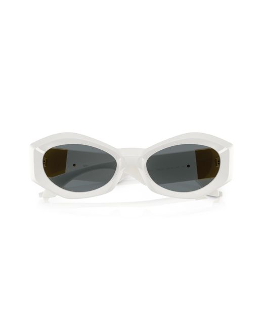Versace Black Ve4466U 546280 Sunglasses Injected Geometric Normal