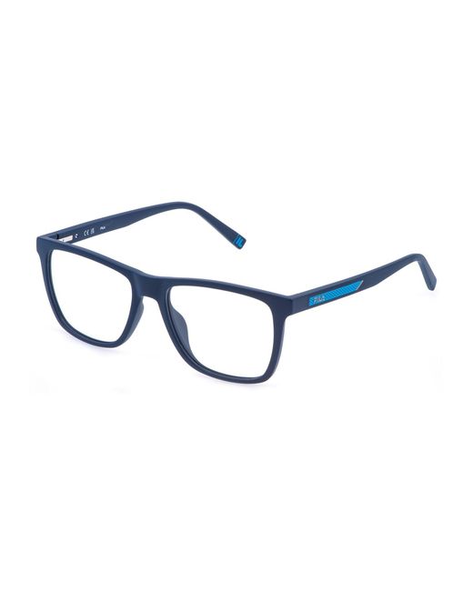 Fila Black Vfi991 0U28 Optical Frames Injected Squared for men